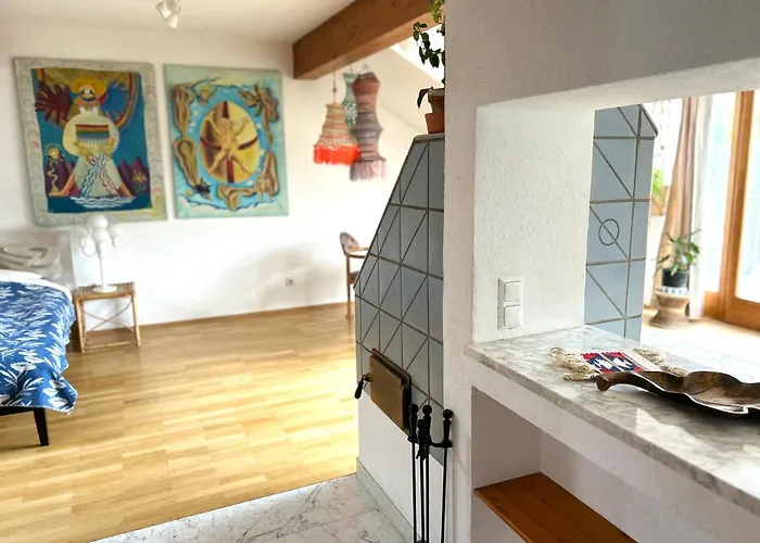 Sonnenloft - Zentrales, Helles Boho-apartement Im Herzen Von 公寓 *
