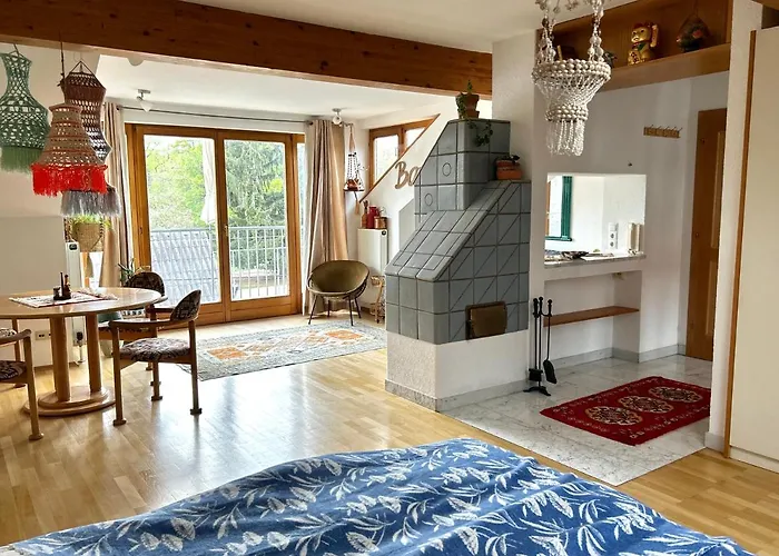 Sonnenloft - Zentrales, Helles Boho-apartement Im Herzen Von Lägenhet *