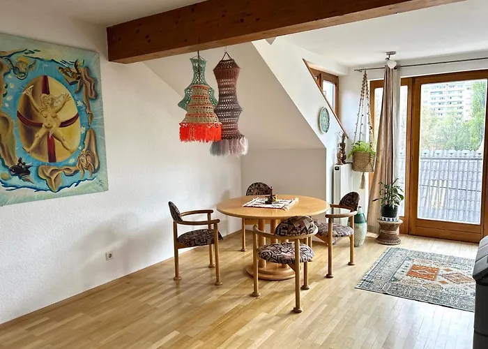 Sonnenloft - Zentrales, Helles Boho-apartement Im Herzen Von Apartamento